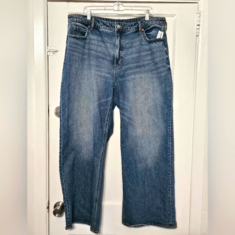 Extra-high Waisted Wide Leg Jeans